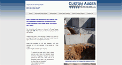 Desktop Screenshot of customaugers.com